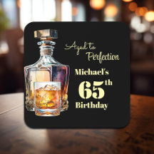 Envejecido a la perfección cumpleaños de Whiskey p