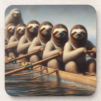 Posavasos Equipo de remo de Sloth
