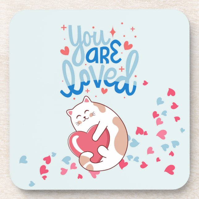 Posavasos Eres Gatos Amados (Frente)