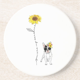 Posavasos Eres Mi Regalo De Bulldog Francés Sunshine