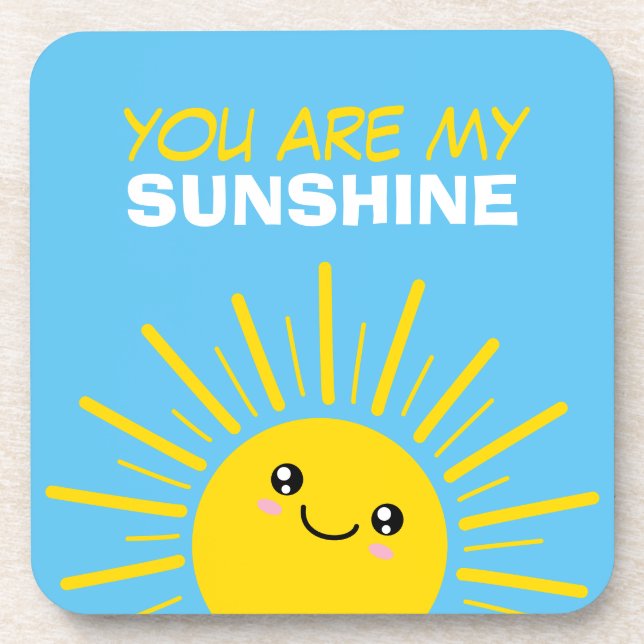 Posavasos Eres mi sol (Frente)