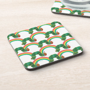 Posavasos Eric Carle Patrón de oruga muy hambrienta