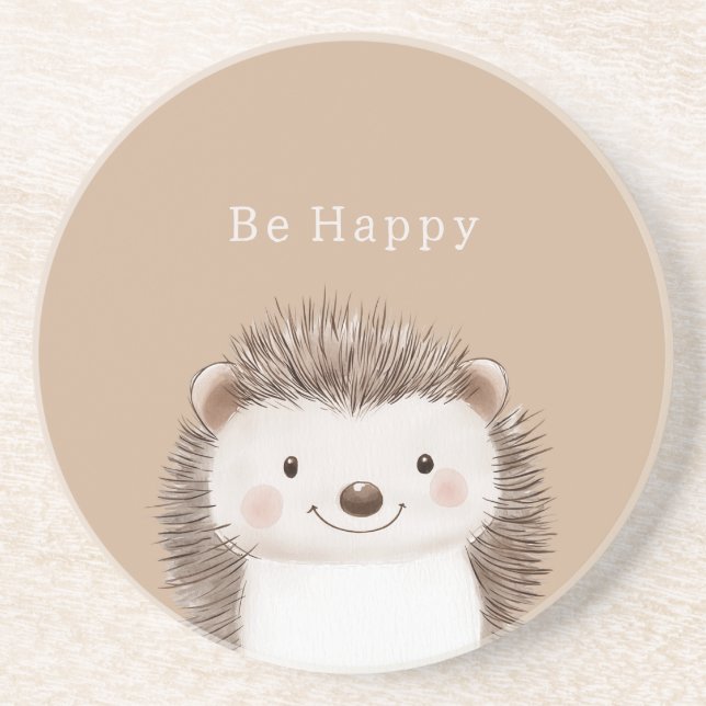 Posavasos Erizo Feliz (Frente)