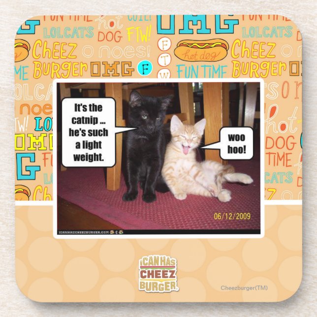 Posavasos Es el catnip (Frente)