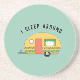 Posavasos Es Gracioso Que Duerma Alrededor De RV Camper