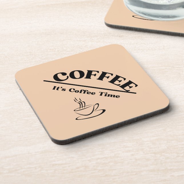 Posavasos Es hora del café (Lado Izquierdo)