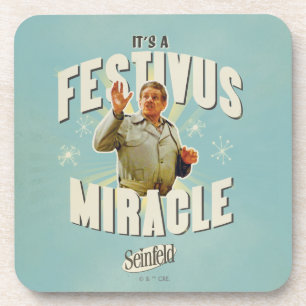 Posavasos Es un Milagro de Festivus