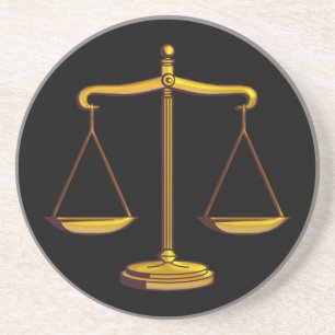 Posavasos Escalas de justicia - Pascua