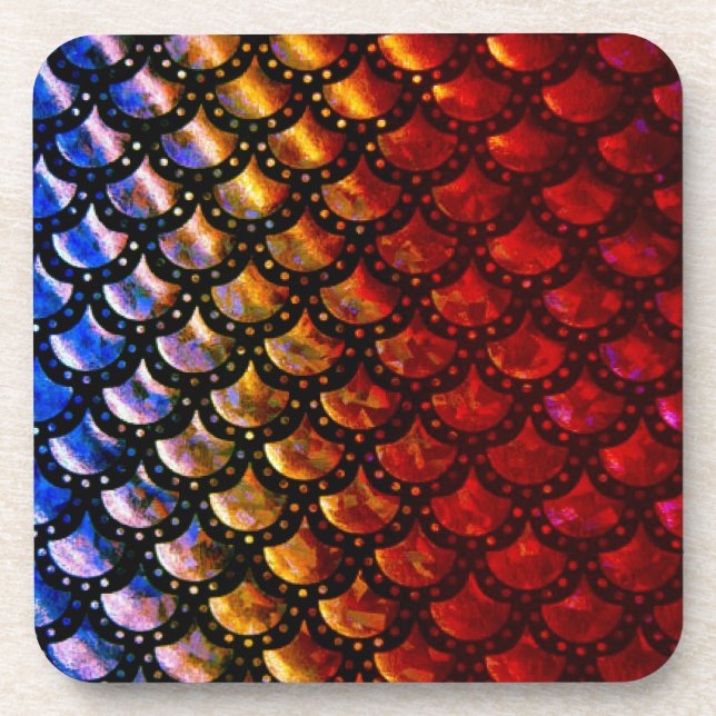 Posavasos Escalas rusas de sirenas (Frente)