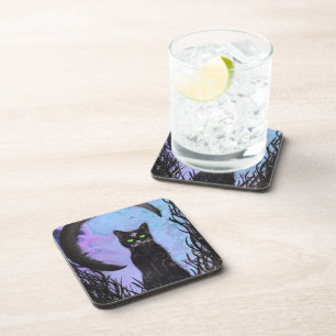 Posavasos Escaparate - Mágica negra