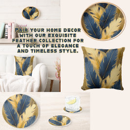 Posavasos escayola De Arenisca De Piedra Azul Y Amarillo