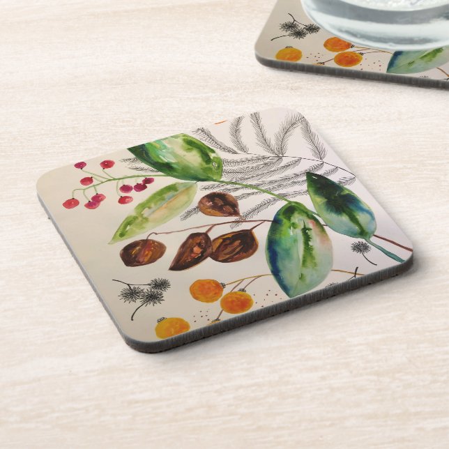 Posavasos escayola plástica botánica (Lado Izquierdo)