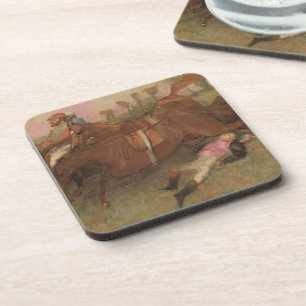Posavasos Escena de Edgar Degas el   de la carrera de