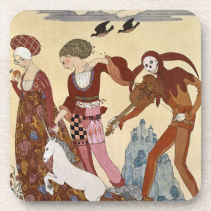 Posavasos Escena medieval de Jorte Barbier