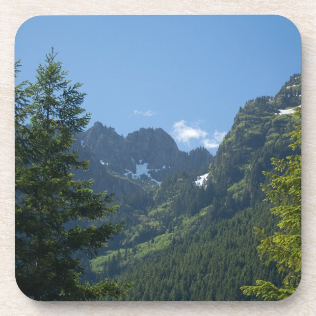 Posavasos Escena olímpica de montaña (Frente)