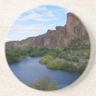 Posavasos Escenario Lago Saguaro