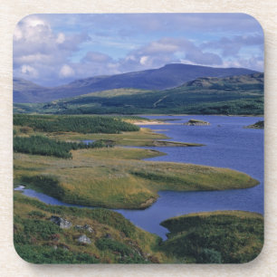Posavasos Escocia, Highland, Wester Ross, Loch Garry. Un