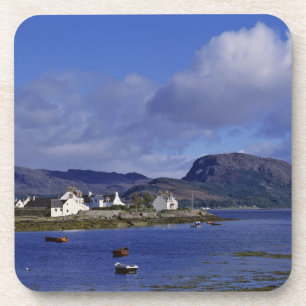 Posavasos Escocia, Highland, Wester Ross, Plockton.