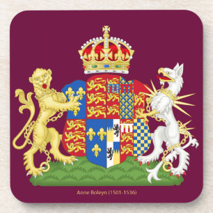 Posavasos Escudo de armas Ana Bolena