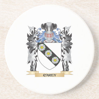Posavasos Escudo de armas de Carey - escudo de la familia