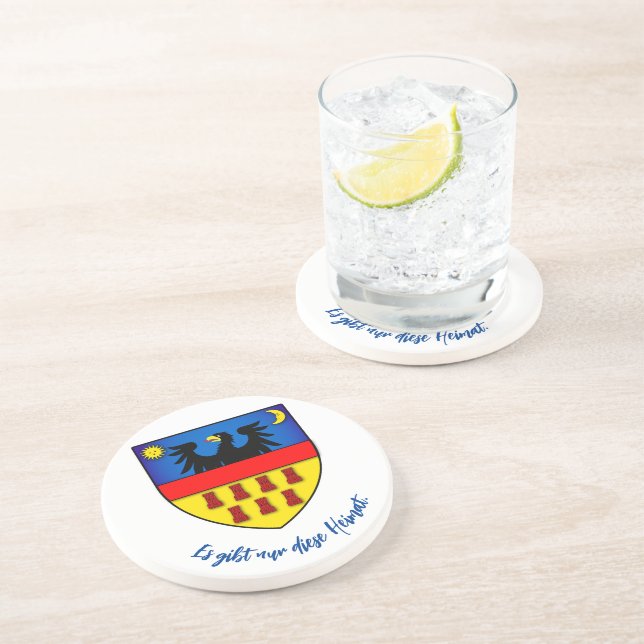 Posavasos Escudo de armas de los sajones de Transilvania (Lado)