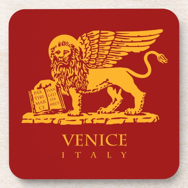 Posavasos Escudo de armas de Venecia (Frente)