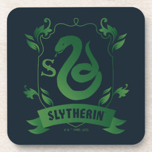 Posavasos Escudo de la Casa SLYTHERIN™ Ornamentado