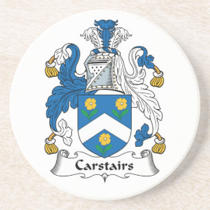 Posavasos Escudo de la familia de Carstairs