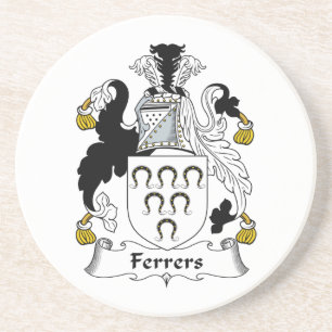 Posavasos Escudo de la familia de Ferrers