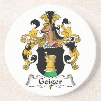 Posavasos Escudo de la familia de Geiger