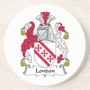 Posavasos Escudo de la familia de Londres