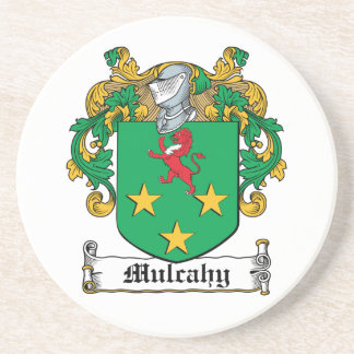 Posavasos Escudo de la familia de Mulcahy