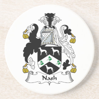 Posavasos Escudo de la familia de Nash