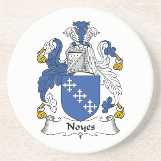 Posavasos Escudo de la familia de Noyes