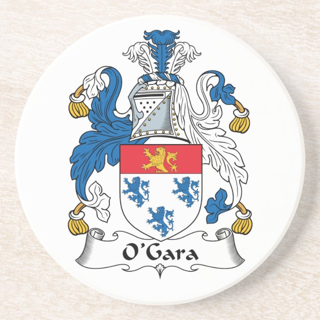 Posavasos Escudo de la familia de O'Gara (Frente)