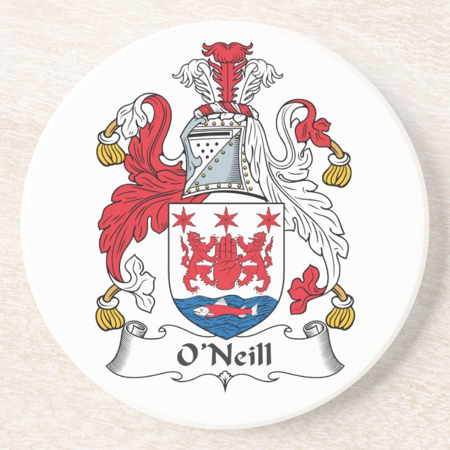 Posavasos Escudo de la familia de O'Neill (Frente)