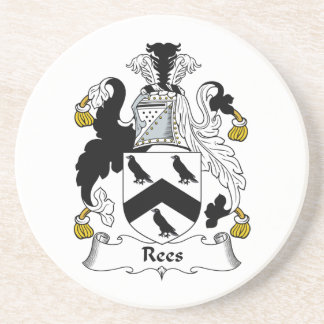 Posavasos Escudo de la familia de Rees