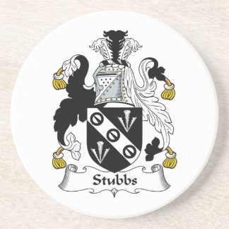 Posavasos Escudo de la familia de Stubbs