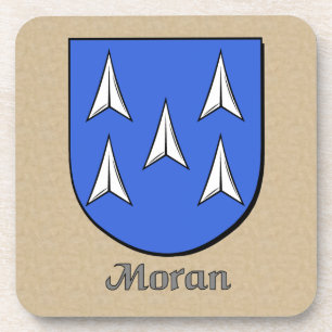 Posavasos Escudo de la familia Moran