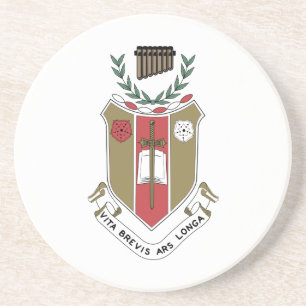 Posavasos Escudo de la Fraternidad Musical Sigma Alpha Iota