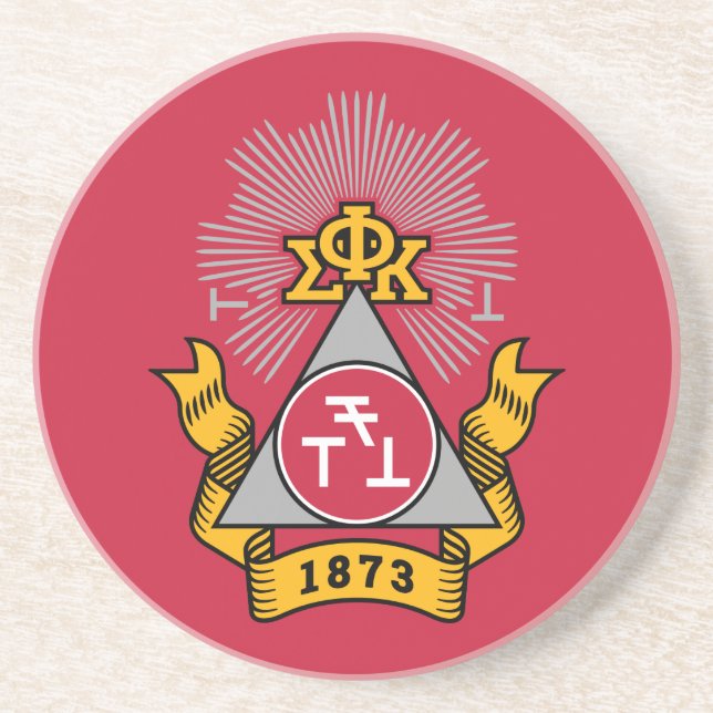 Posavasos Escudo de Phi Sigma Kappa (Frente)