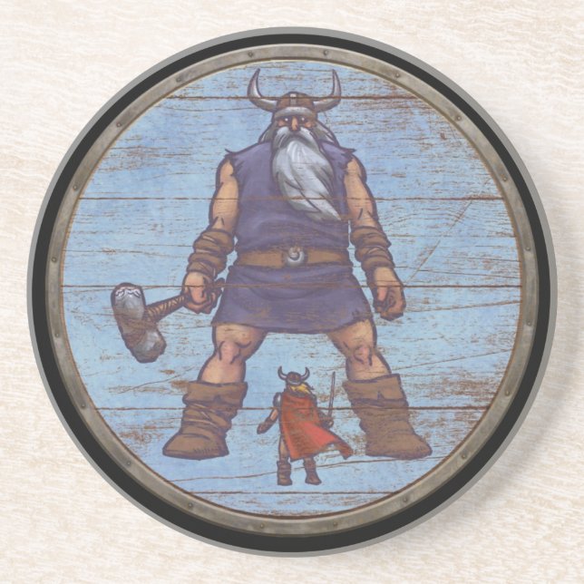 Posavasos Escudo de Viking - Jotun (Frente)