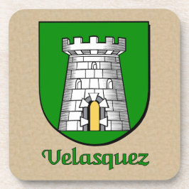 Posavasos Escudo heráldico Velasquez