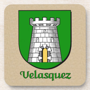 Posavasos Escudo heráldico Velasquez