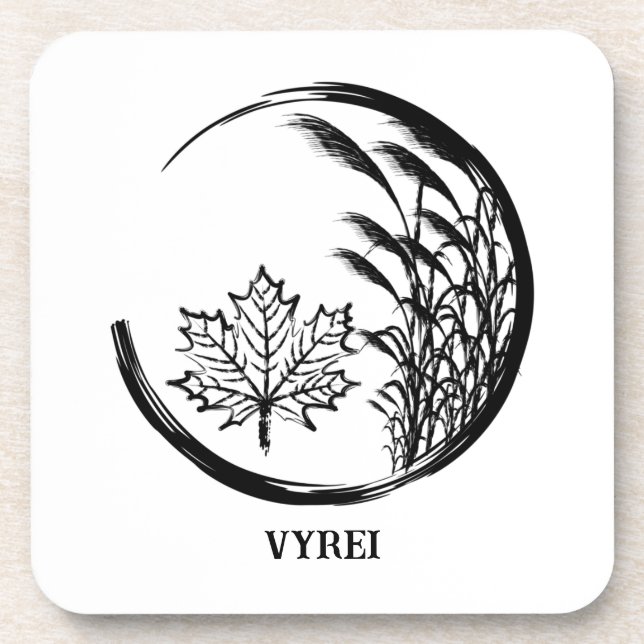 Posavasos Escudo otoño/otoño (Frente)