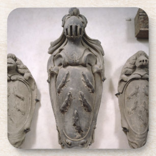 Posavasos Escudos de armas de la familia de Vecchietti