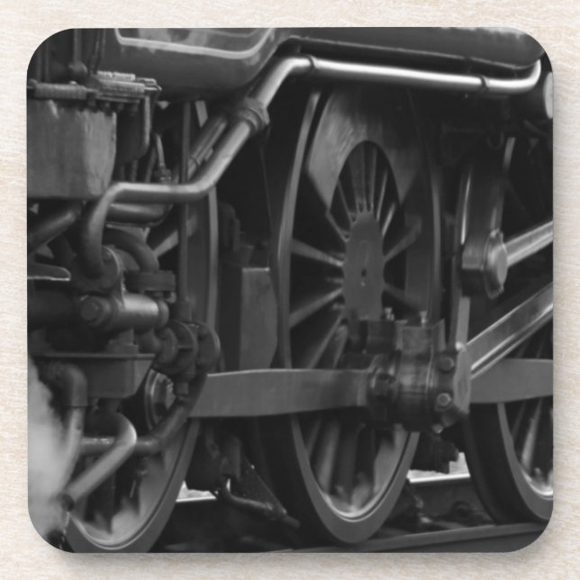 Posavasos Escuela mecánica de locomotoras (Frente)