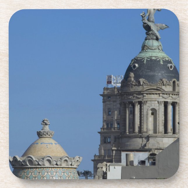 Posavasos España, Cataluña, Barcelona. Techo de Barcelona 2 (Frente)