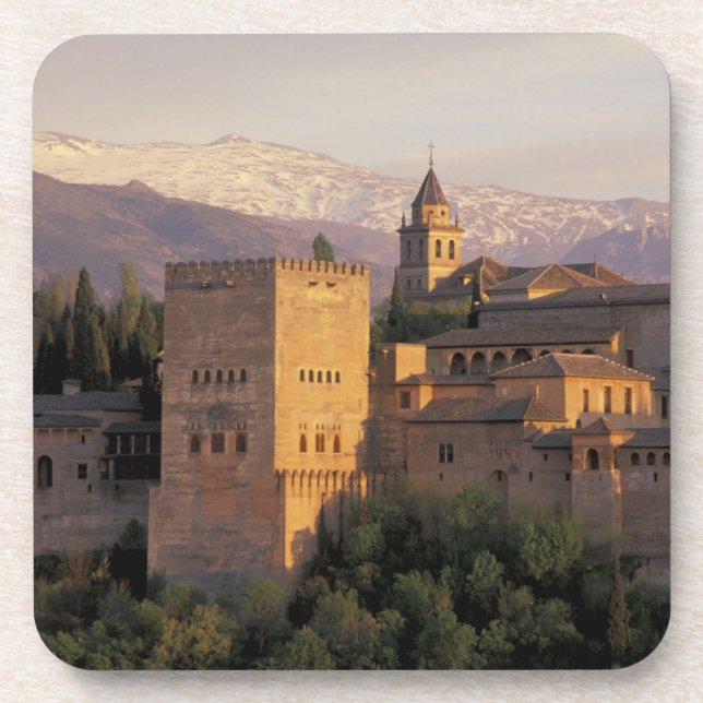 Posavasos España, Granada, Andalucía La Alhambra, (Frente)