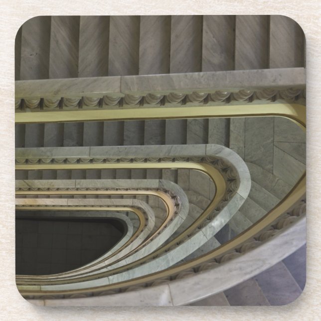 Posavasos España, Madrid, Círculo de Bellas Artes, escaleras (Frente)